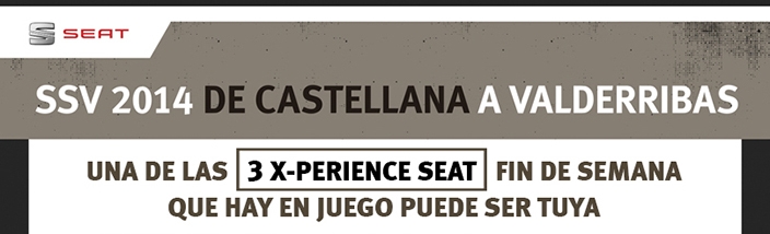 Gana una X-PERIENCE SEAT Fin de Semana con Castellana Motor y Valderribas Motor